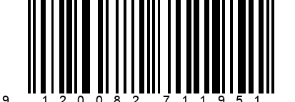 Strichcode EAN 9120082711951