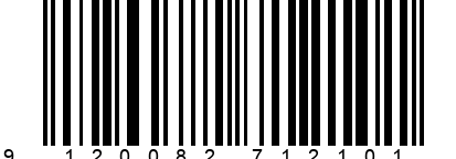 Strichcode EAN 9120082712101