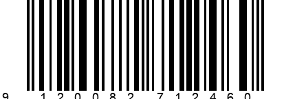 Strichcode EAN 9120082712460