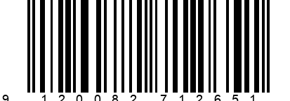 Strichcode EAN 9120082712651