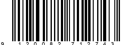 Strichcode EAN 9120082712743